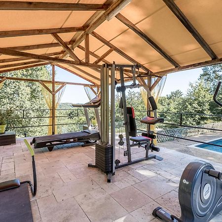 Vila Avec, Piscine, Tennis. Villa Rivaux Exterior foto