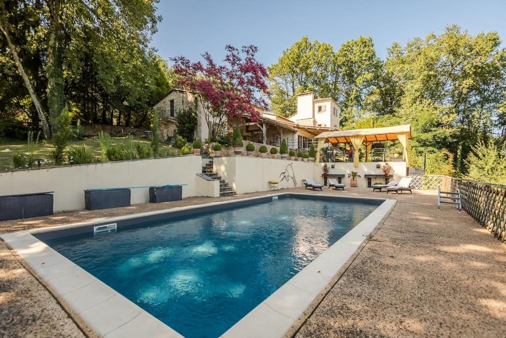 Vila Avec, Piscine, Tennis. Villa Rivaux Exterior foto