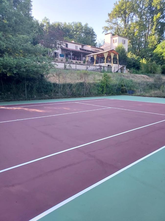 Vila Avec, Piscine, Tennis. Villa Rivaux Exterior foto