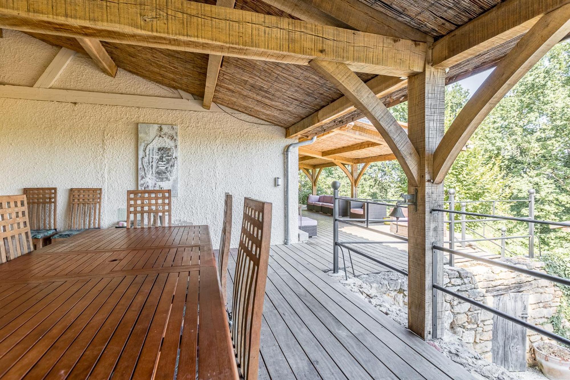 Vila Avec, Piscine, Tennis. Villa Rivaux Exterior foto